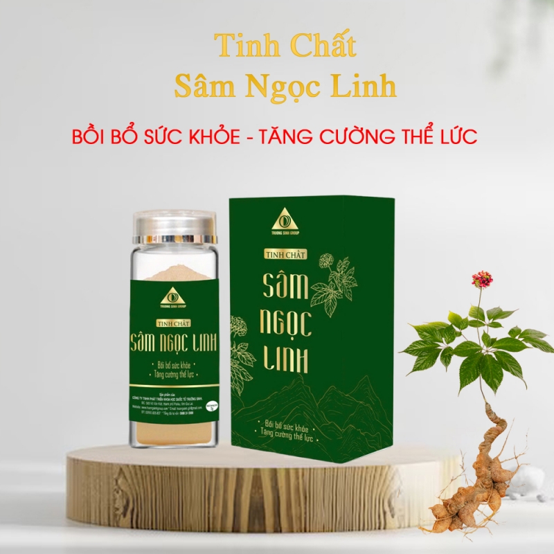 Tinh Chất Sâm Ngọc Linh - Hỗ trợ Tăng sức đề kháng, bồi bổ cơ thể - 30g