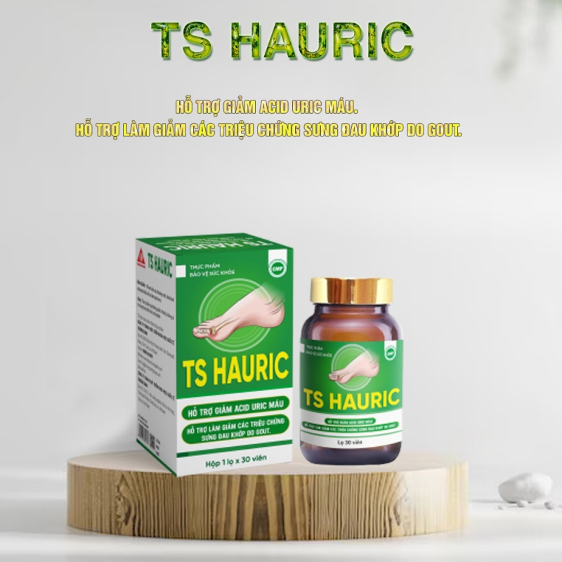 TS Hauric - Hỗ trợ làm giảm các triệu chứng sưng đau khớp - Trường Sinh - 30 Viên